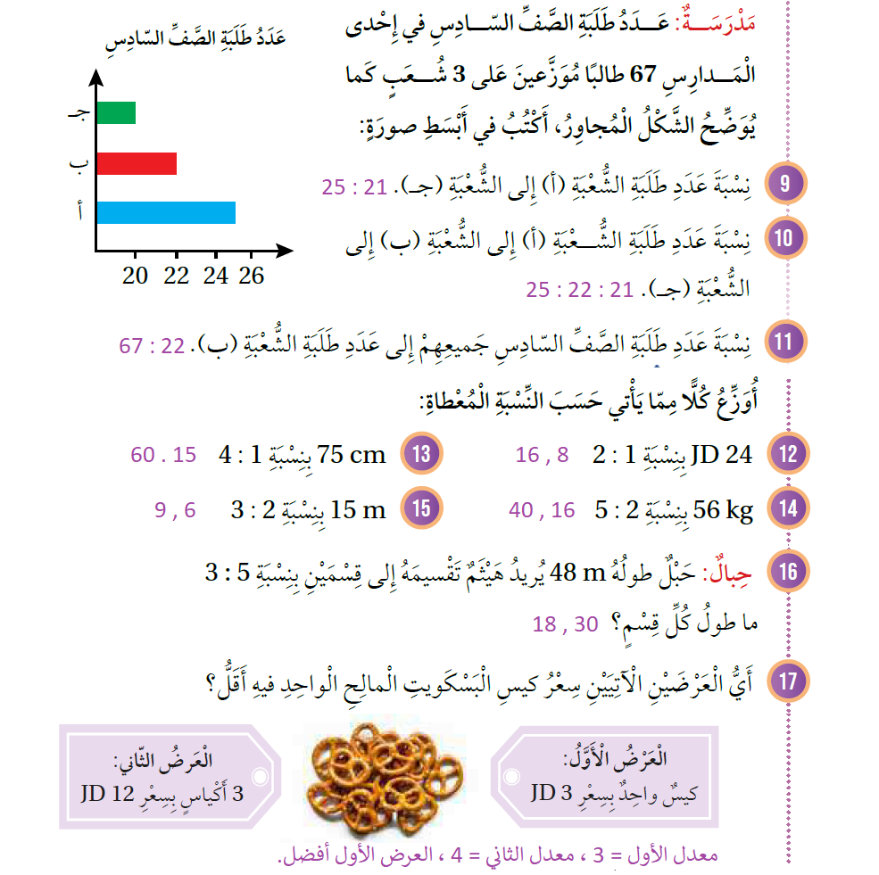 النسبة